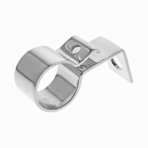 Abrazadera colector Ø30mm con soporte para forma de cigarro - escape - apta para AWO 425T