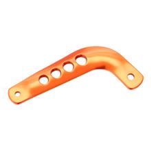 Enduro - Jambe d'échappement courte - aluminium, anodisé orange