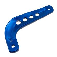 Enduro - tubo de escape corto - aluminio, anodizado azul