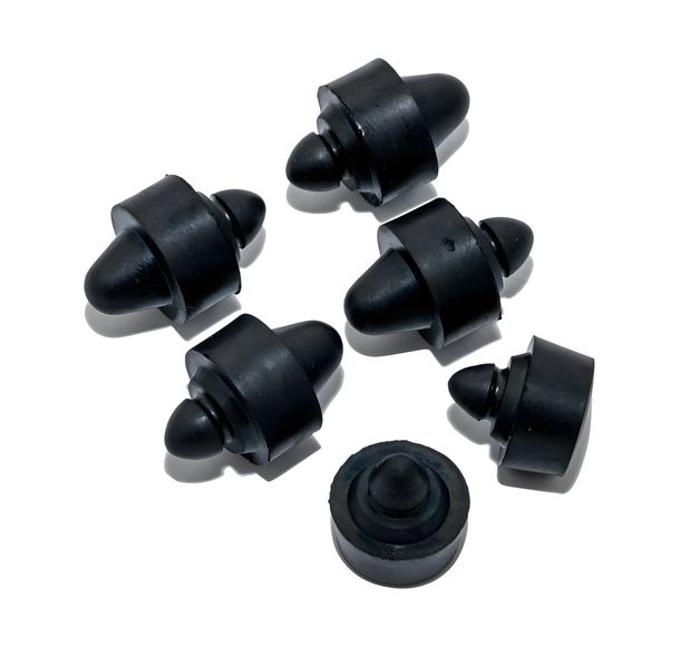 Simson Rubber Bumper/Rubber Mushroom Seat Set for KR51, SR4-1, SR4-2, SR4-3, SR4-4