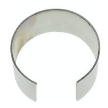 Manicotto inserto in alluminio per specchi con attacco tubo manubrio esterno - per tubo manubrio retratto diametro 21 mm