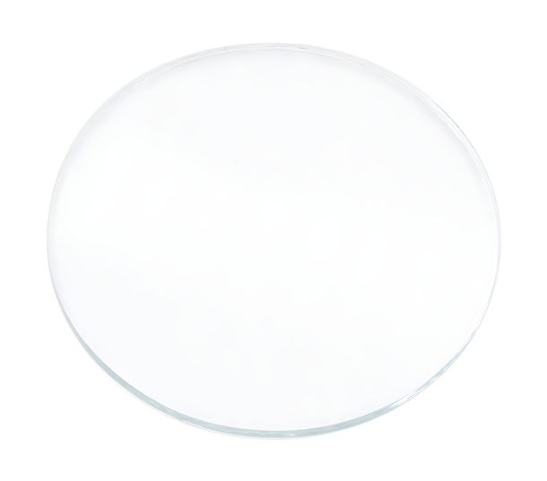 Snelheidsmeter glas, rond en plat - Ø60mm