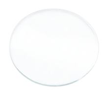 Tachoglas, Tachometerglas, rund und plan - Ø60mm