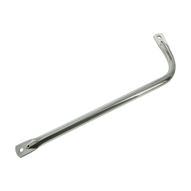Soporte de escape Simson, largo, cromado - para S50, S51, S70