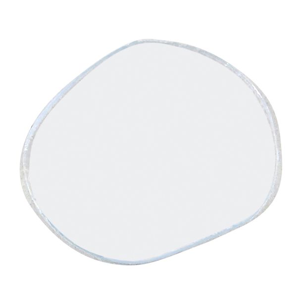 Simson snelheidsmeterglas, snelheidsmeterglas voor wapenschild met SR1, SR2