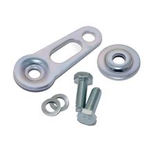 Halter Set Tachometer + DZM verzinkt, verstärkte Ausführung für Gussgabelführung für Simson S50, S51, S70