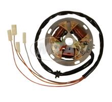 Simson 6V baseplate, vst., 8307.10-100, breaker ignition SLPZ - S51 B1