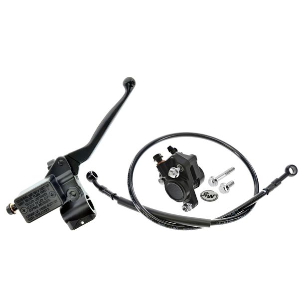 Handbrake cylinder for fast throttle handle with caliper, scooter brake hose 780mm