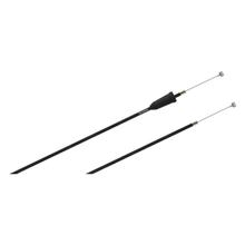 MZ Bowdenzug, Handbremse - schwarz - ES175, 175 / 1, 175 / 2, 250, 250 / 1, 250 / 2, 300 - Flachlenker