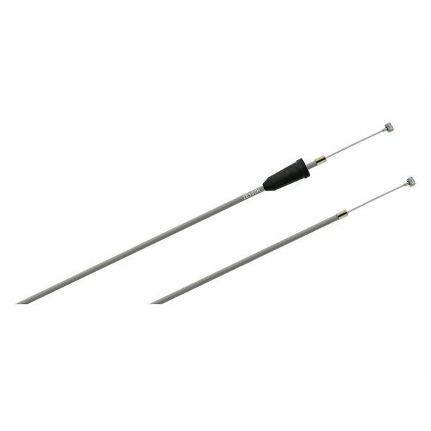 MZ Bowdenzug, Handbremse - grau - ES175, 175 / 1, 175 / 2, 250, 250 / 1, 250 / 2, 300 - Flachlenker