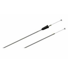 MZ bowden cable, handbrake - grey - ES175, 175/1, 175/2, 250/1, 250/2, 300 - flat handlebar