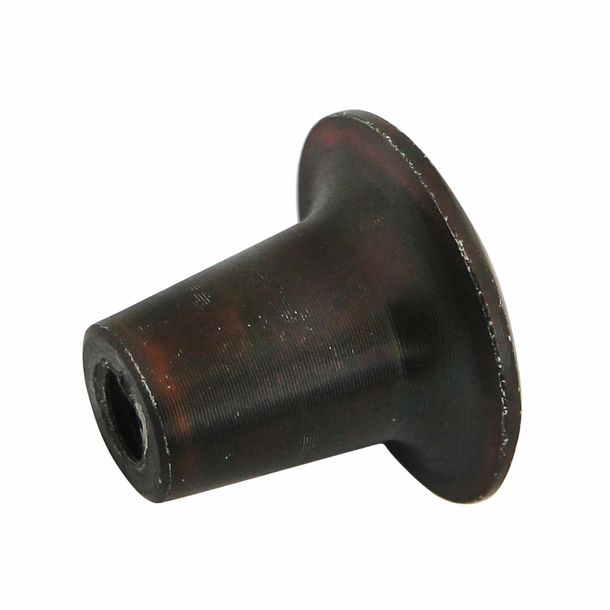 Pulley knob M6 for KR50 - black zinc plated