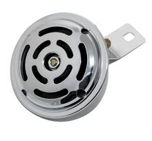 Hupe Signalhorn verchromt 12 Volt Befestigung am Gehäusemittelteil für Simson S50, S51, S53, S70, S83