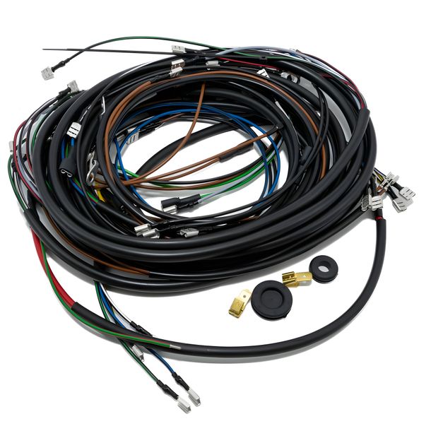 Juego de mazos de cables Simson SR50CE, SR80CE - incl. diagrama de cableado - electrónica de 12 V - sección transversal del cable 0,5 mm²