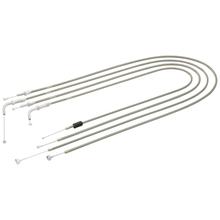 Simson Sada - 4x bowdenové lanka - silně šedá - SR2, SR2E - FL Plyn 70mm