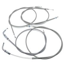 Simson Set - 4x Bowdenkabels - Zilvergrijs - SR2, SR2E - FL Gas 42mm