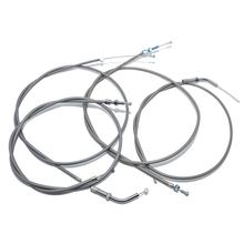 Simson Set - 4x Bowdenkabels - zilvergrijs - SR1