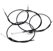 Simson Set - 4x Bowdenkabels - zwart - S50, korte starthendels