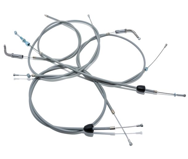 Simson Set - 5x Bowdenzüge - grau - SR4-1 Sö K