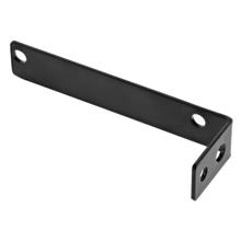 Soporte para intermitentes izquierdo para intermitentes de 10 vatios, revestimiento negro