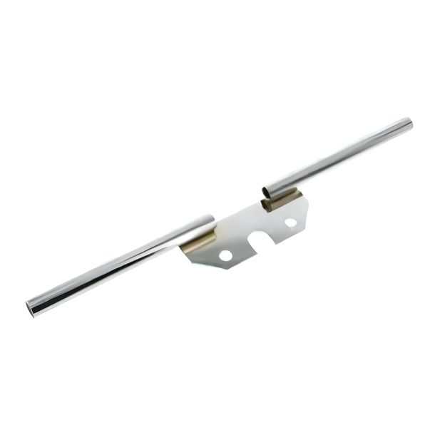Supporto per indicatori di direzione Simson, posteriore, cromato, diametro 10 mm, S50, S51, S70 con filettatura M8 femmina