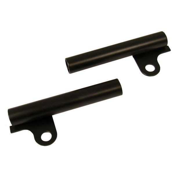 Supporto indicatore MZ SET, supporto indicatore, anteriore, sinistro+destro (versione robusta, diametro 15 mm, indicatori di direzione quadrati) ETZ 125, 150, 250, 251, 301