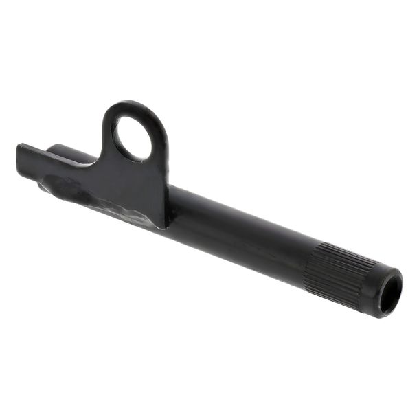 Supporto indicatore MZ, anteriore, sinistro, nero - ETZ125, 150, 250 (Ø=10mm)