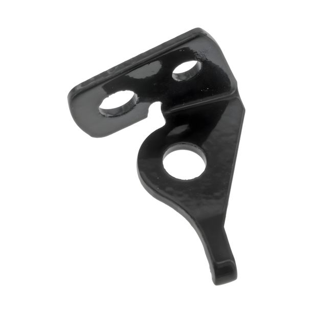 Supporto indicatore destro (corto) per indicatori di direzione da 10 watt - PPB nero