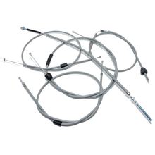 Simson Set - 5x Bowdenkabels - grijs - SR4-2, SR4-3, SR4-4, Remhendel achter externliggend