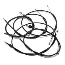 Simson Set - 5x Bowdenkabels, zwart, voor SR50, SR80 - BVF carburateur