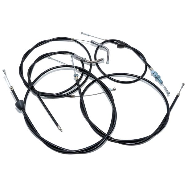 Simson Set - 5x Bowdenzüge - schwarz - SR4-1 Sö P