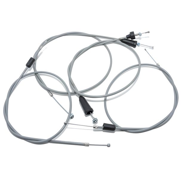 MZ - Juego de 4 cables Bowden, color gris, TS250-250/1, brazo alto