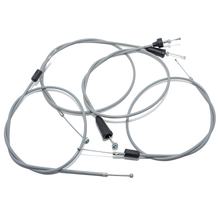 MZ Set - 4x Bowden Câbles - Gris - TS250-250/1 - Bras Haut