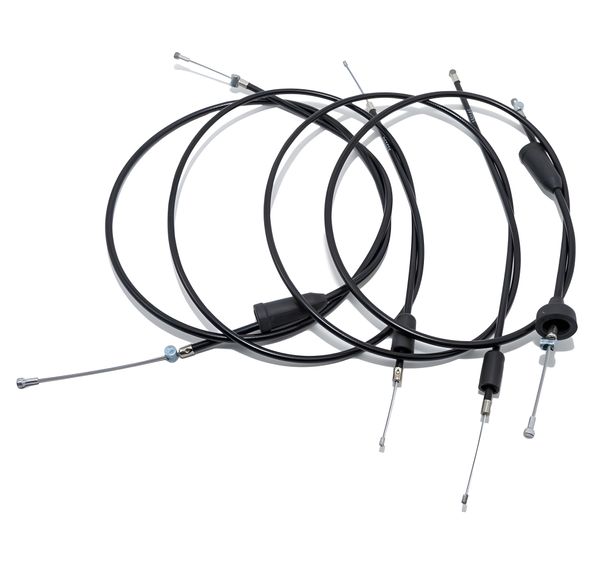 MZ Set - 4 cables Bowden - negro - ETS250 - Manillar plano