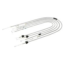 Set - 5x Bowdenkabels - grijs - KR51/1, starter Fit. -lengte 87 mm, achterremkabel - externe hendel