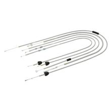 Set - 5x Bowdenkabels - grijs - KR51/1, starter Fit. -lengte 38 mm, achterremkabel - externe hendel