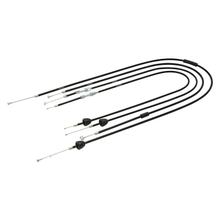 Set - 4x Bowdenkabels - zwart - KR51/2, starter Fit. -Lengte 87 mm