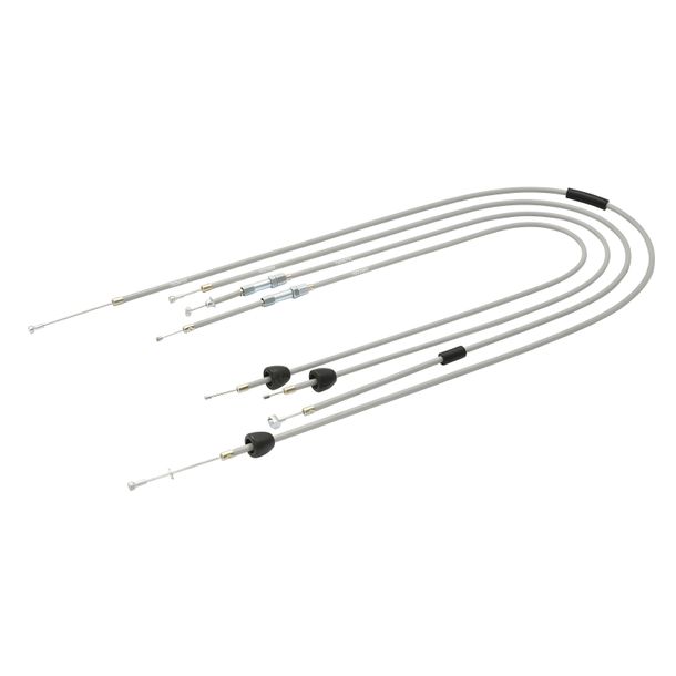 Set - 4x Bowdenzüge - grau - KR51 / 2, Starter Fkt.-länge 38mm