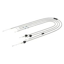 Set - 4x Bowdenkabels - grijs - KR51/2, starter Fit. -Lengte 38 mm