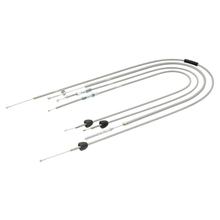 Set - 4x Bowdenkabels - grijs - KR51/1 automatisch, starter Fit. -lengte 38 mm, achterremkabel - externe hendel