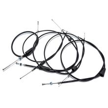 MZ Set - 5x Bowden Câbles - Noir - TS125, 150 - Bras Haut