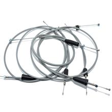 MZ Set - 5x Bowden Câbles - Gris - TS125, 150 - Bras Haut