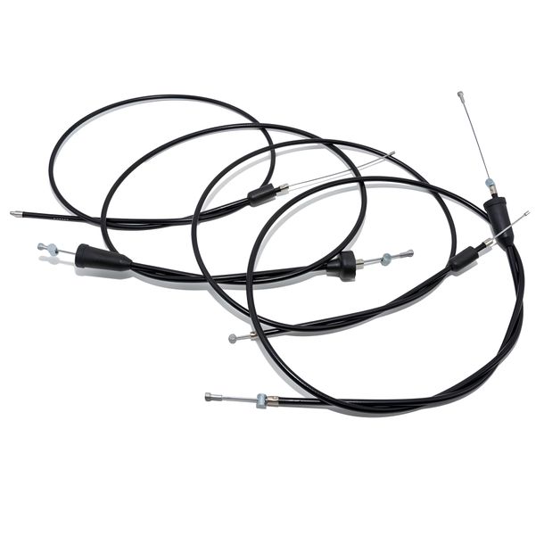 MZ Set - 4 cables Bowden - negro - ETZ250 - freno de tambor