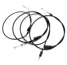 MZ Set - 4x Bowden Câbles - noir - ETZ125, 150 - frein à tambour