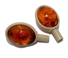 Blinker Paar Lenkerblinkleuchten 8580.10 alte Bauform passend für Simson und MZ