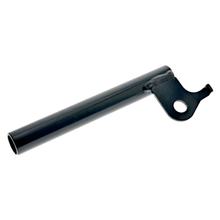 Supporto indicatore Simson, anteriore destro, lungo - rivestito nero - ø 15 mm, L= 105 mm - S53, S83