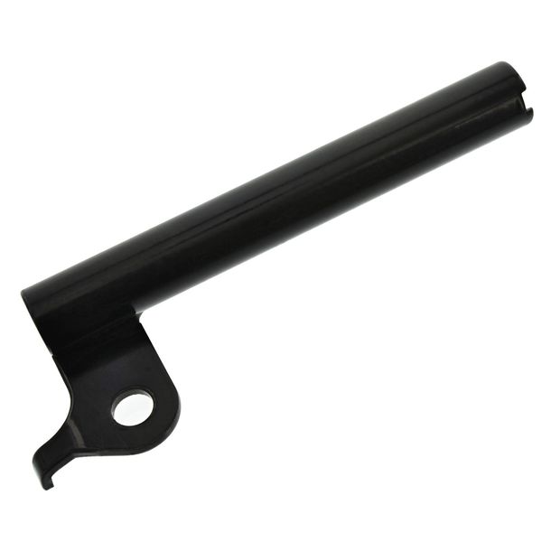 Simson Blinkleuchtenhalter, vorn links, lang - schwarz beschichtet - ø 15 mm, L= 105 mm - S53, S83