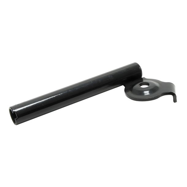 Simson Blinkleuchtenhalter, vorn links - schwarz beschichtet - ø 15mm - S53, S83