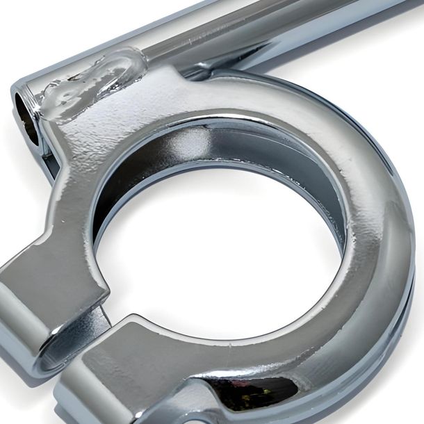 Simson Support clignotant avant chromé Ø 10 mm pour S50, S51, S70