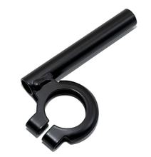 Simson Blinkleuchtenhalter, vorderer - schwarz - Ø15mm - S50, S51, S53